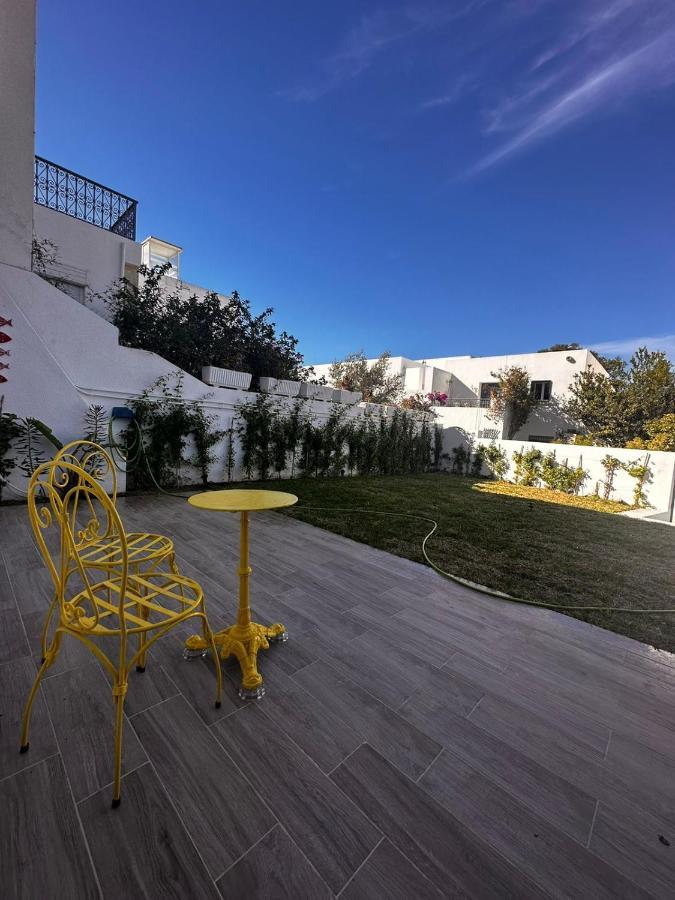 App Avec Jardin Dans Un Hotel Gammarth Dış mekan fotoğraf